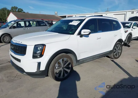 2022 Kia Telluride Ex z USA, uszkodzony, nr VIN 5XYP34HC6NG234818